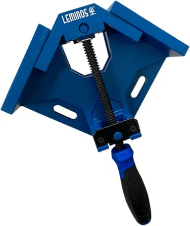 Grampo Sargento Angular 90º Braçadeira Canto Esquadro Aperto Marcenaria Serralheria