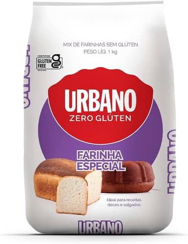 Urbano, Farinha Mix, Mix de Farinhas sem Glúten - 1 kg
