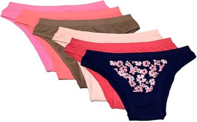 Kit 6 Calcinhas Trifil Sem Costura Sortidas