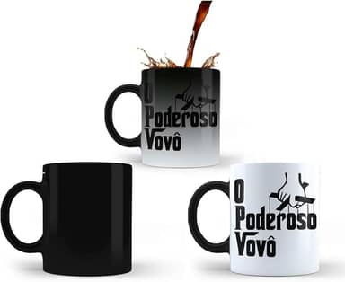 Caneca Mágica Presente para Avô O Poderoso Vovô 325ml