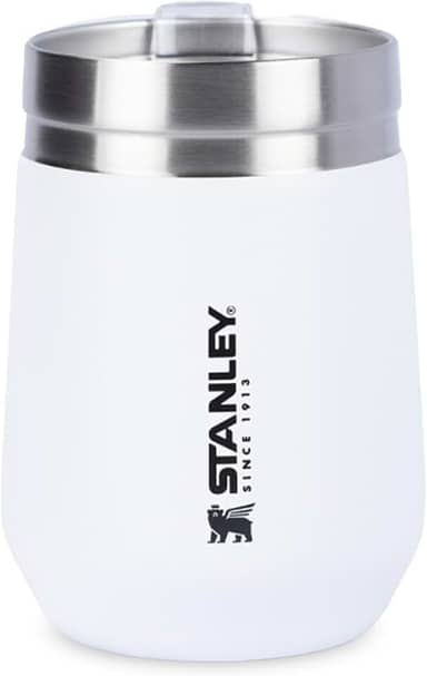 Stanley - Copo Térmico Everyday, 296ml, para Bebidas Quentes e Frias com Tampa, Aço Inoxidável, Polar