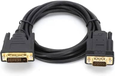 Cabo Dvi 24+1 Para Vga Cabo Vga Para Dvi Macho Para Macho Hd