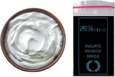 Iogurte Grego Infinito Desidratado + Manual Completo | Produção Caseira Saudável e Natural | Econômico, Rico em Probióticos e Proteínas | Fácil de Fazer em Casa