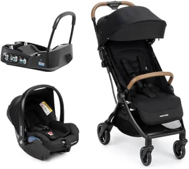 Travel System Maxi-Cosi, Eva³, Essential Black