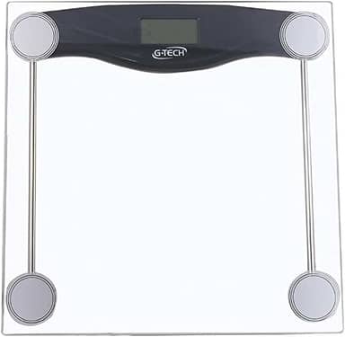 G-Tech Balgl10 Balança Digital em Vidro Temperado, Transparente