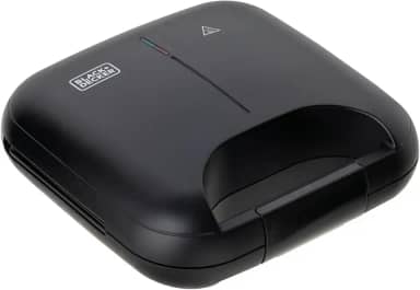 BLACK+DECKER Grill Elétrico e Máquina de Waffle 2 em 1, Sanduicheira Grill com Chapas Antiaderente, Ideal para Waffles, Carnes e Outros Alimentos, Modelo GW750, 220V