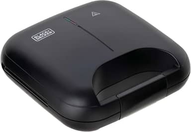 BLACK+DECKER Grill Elétrico e Máquina de Waffle 2 em 1, Sanduicheira Grill com Chapas Antiaderente, Ideal para Waffles, Carnes e Outros Alimentos, Modelo GW750, 220V