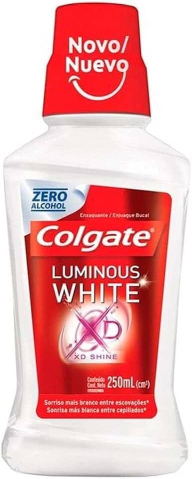 Enxaguatório Antisséptico 250Ml Luminous White Xd Unit, Colgate
