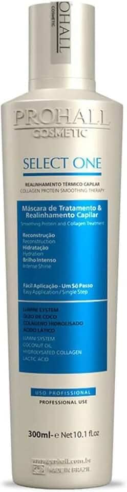 Escova progressiva orgânica Select One Prohall 300ml