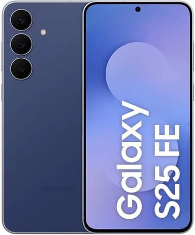 Celular Samsung Galaxy S25 FE 5G, 256GB, 8GB, Câmera Tripla - Azul Marinho