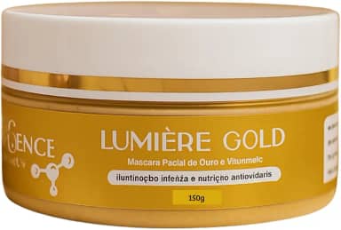Máscara Facial de Ouro e Vitamina C