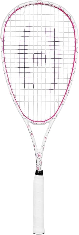 Harrow Raquete de squash Junior 130 (branco/rosa/roxo)