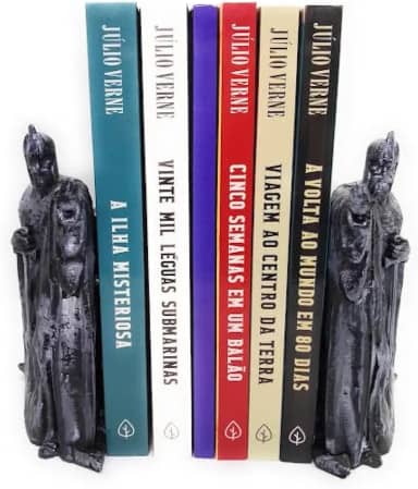 Aparadores De Livros Portão Gondor Senhor Anéis, Preto, 16 cm