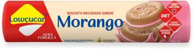 Biscoito Recheado Sabor Morango 120G