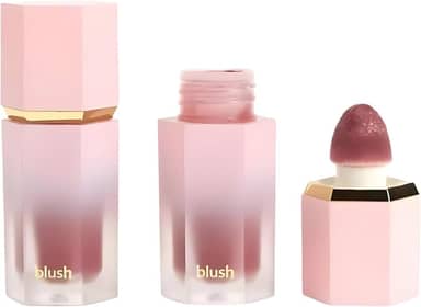 Blush Líquido, Acabamento Natural, Longa Duração, Fácil Aplicação, Esfuma com Facilidade - Maquiagem (05, Único)