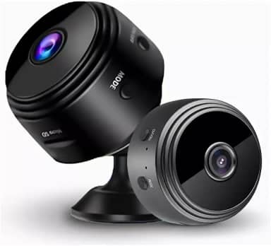 Mini Câmera A9 WiFi Full HD 1080P Segurança Espiã 150° Visão Noturna Monitoramento Celular