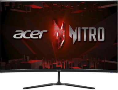 Monitor Gamer Nitro series ED320Q X2bmiipx curvo Preto LED VA de 31' FHD 240Hz com HDR10 AMD FreeSync, HDMI, DisplayPort, Game Mode