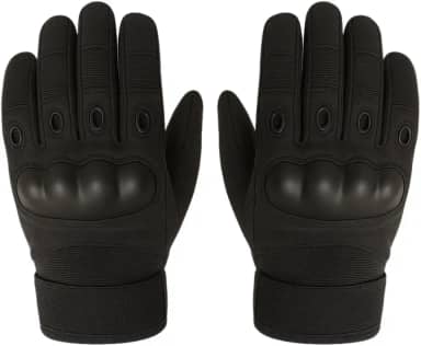 Luva Motociclista, Motoqueiro e Motoboy – Proteção Anti-Impacto e Resistente para Bike, Ciclista com Fecho Ajustável