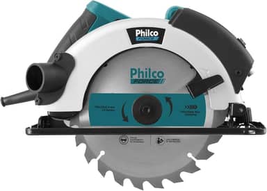 Serra Circular Psc01, Philco, 220V 051102010, Azul/Preto/Cinza