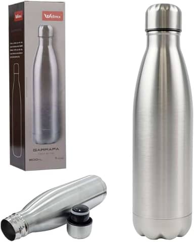 Garrafa Térmica Inox Água Gelada Para Academia Viagem 750ml