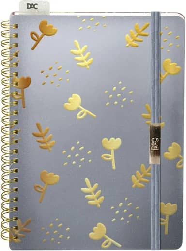 DAC - Caderno Espiral em PP A5 - Lilás