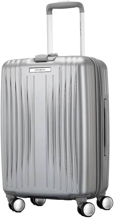 Mala de Viagem Quartz Prata Pequena Expansível