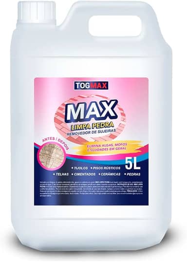 Limpa Pisos Pedra Antiderrapante Encardido Sem Esforço 5L