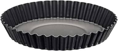 Tramontina 20056026 Forma para Torta e Bolo de Alumínio com Revestimento Interno Antiaderente, Grafite, 26 cm