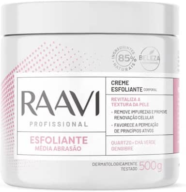 Raavi Crème Esfoliante Media Abrasao 500G Rosa