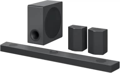 LG Home Theater Sound Bar 810W RMS, 9.1.5, Triplos Canais de Disparo, Imax, Dolby Atmos, DTS X, Alexa, Google - S95QR
