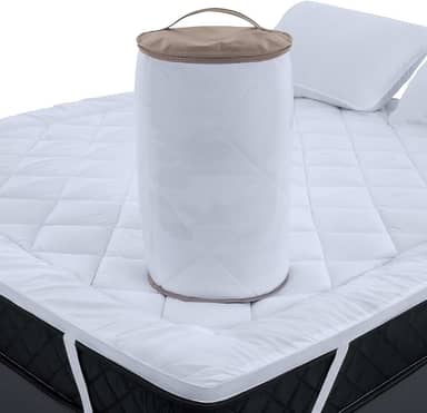 Pillow Top Solteiro Extra Macio Toque de Pluma em Fibra Siliconada 600g/m2 88x188cm BF Colchões