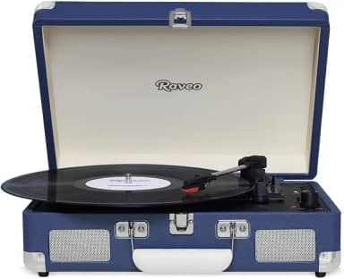 Vitrola Chrome Navy com Usb e Bluetooth, Bivolt