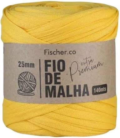 Fio de Malha Extra Premium Fischer 25mm x Rolo com 140m (68 SOLAR)