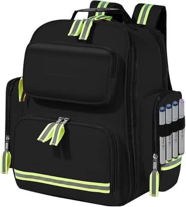 Gatycallaty Mochila de primeiros socorros de emergência médica vazia à prova d'água bolsa de sobrevivência bolsa de trauma para enfermeiras casa carro