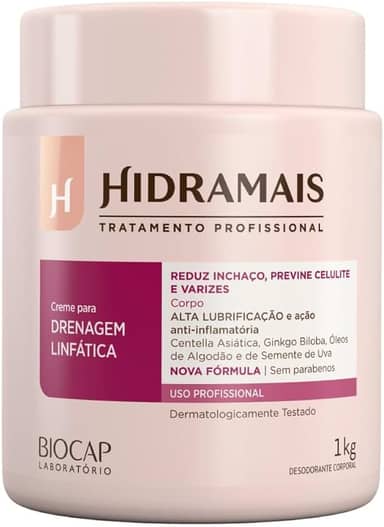 Creme Desodorante Alta Lub Drenagem - 1Kg,tb, Hidramais