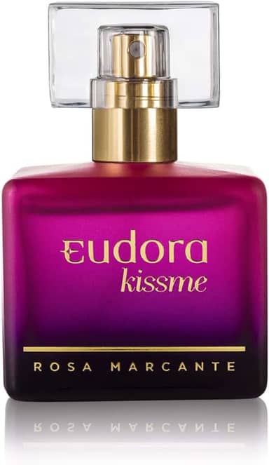 Eudora Colônia Desodorante Kiss Me Rosa Marcante 50ml