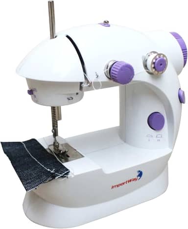 Mini Máquina de Costura Portátil 2 Velocidades Bivolt IWMC507, Importway