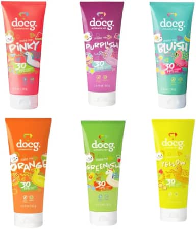 Protetor Solar Pet colorido FPS 30 - Make Me Docg - Cor Pink