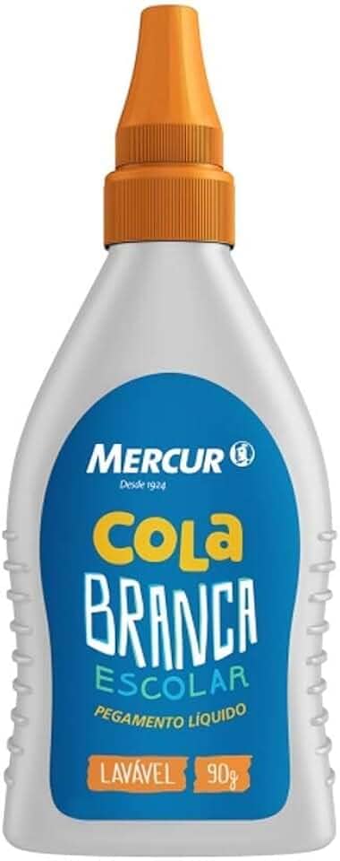 Cola Branca Escolar 40g Mercur