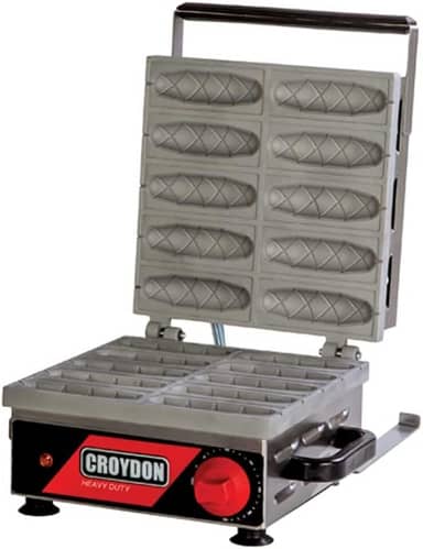 Máquina de Crepes com 10 Cavidades 1800W CRPP 220V - Croydon
