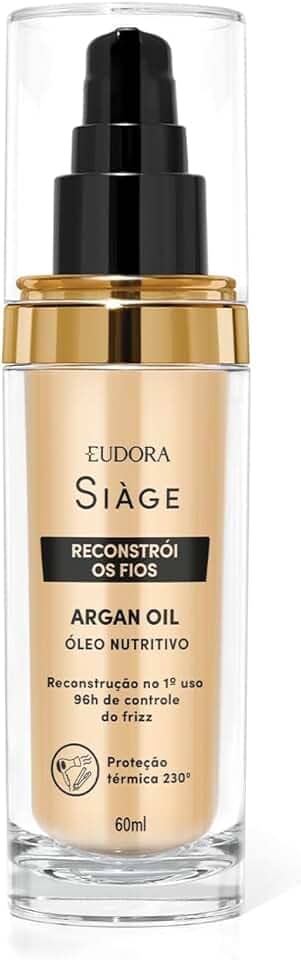 Eudora Siàge Argan Oil Reconstrói os Fios 60ml
