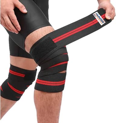 Faixa Elástica Joelho Joelheira Agachamento Powerlifting Lpo
