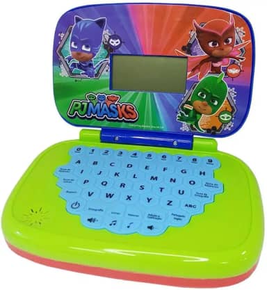 Candide, Laptop Infantil, PJ Masks, Brinquedo Educativo - Bilíngue