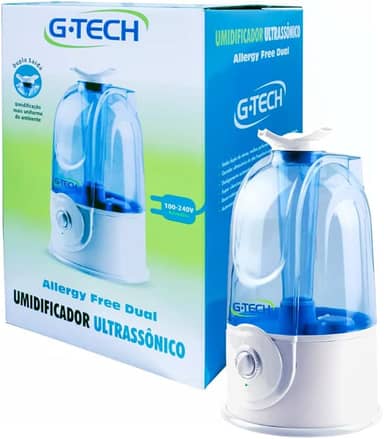 G tec Umidificador de Ar Ultrassônico Allergy Free Dual, Bivolt