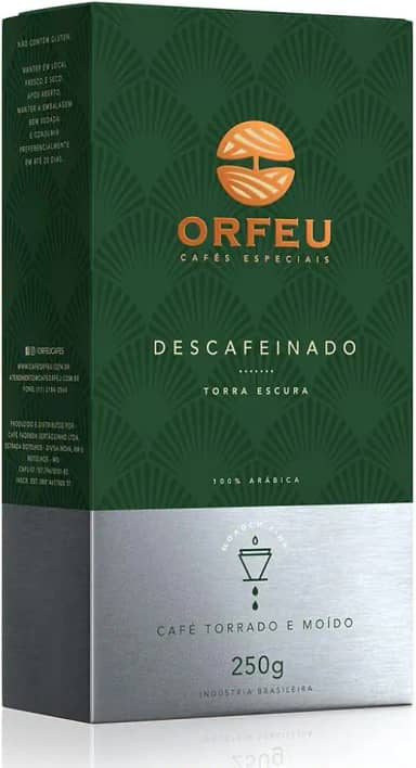 ORFEU Café Moído Descafeinado Orfeu 250G