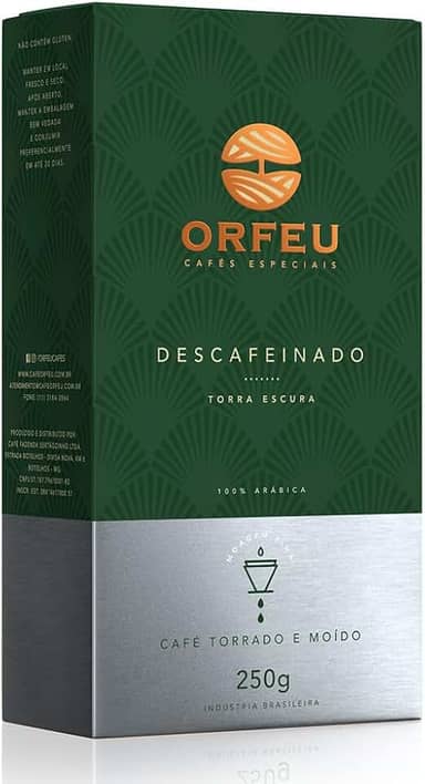 ORFEU Café Moído Descafeinado Orfeu 250G