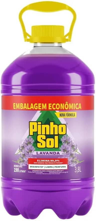 Desinfetante Pinho Sol Lavanda Perfumado 3,8l