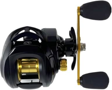 Carretilha Baitcaster Anti-Backlash 19+1 Rolamentos, Alta Velocidade 8.1:1, Força de Tração 15kg, Carretilha para Pesca Esportiva Profissional