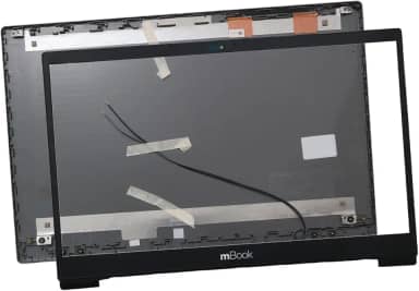Tampa mBook traseira da tela e moldura para Lenovo Ideapad S145-15