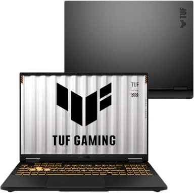 Notebook ASUS TUF Gaming F16 FX608JHR NVIDIA RTX 5050 Intel Core i7 14650HX 16GB Ram 512GB SSD Windows 11 Home Tela 16" 165Hz Nível IPS Cinza - RV016W